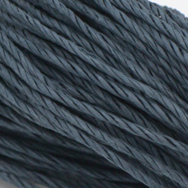 plied paperyarn thin blueish grey